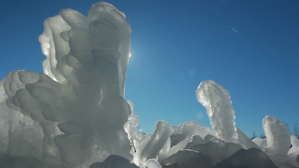 Winter Ice Blocks Winter Ice Blocks