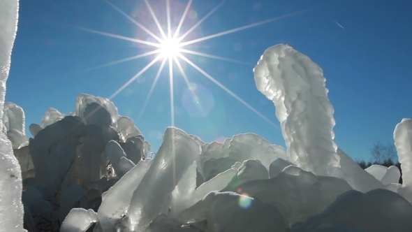 Winter Ice Blocks Winter Ice Blocks