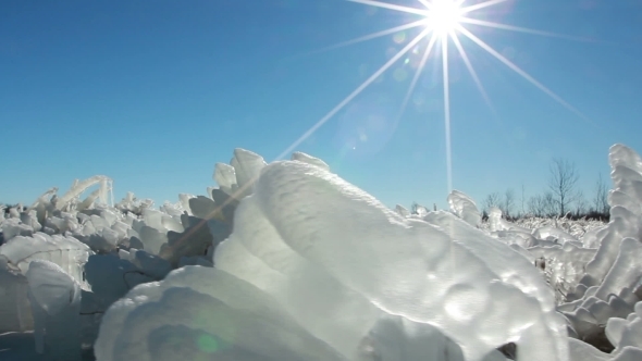 Winter Ice Blocks Winter Ice Blocks