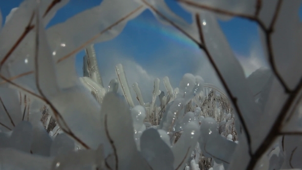Winter Ice Blocks Winter Ice Blocks