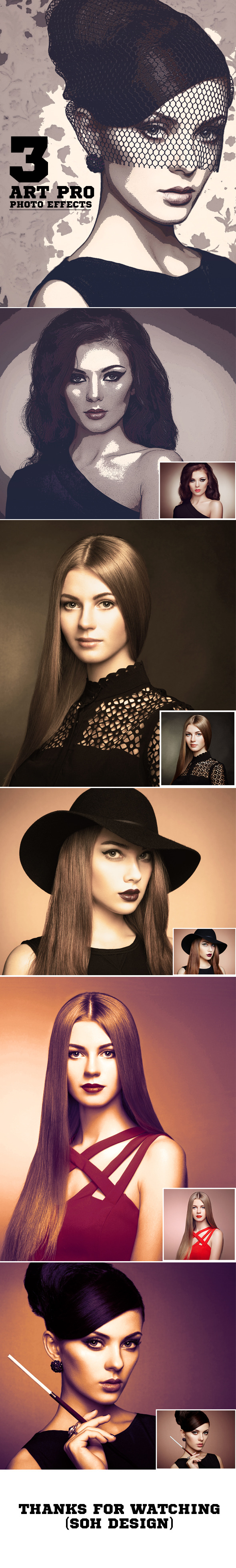 3-Art Pro Photo Effects - Photo Effects Actions