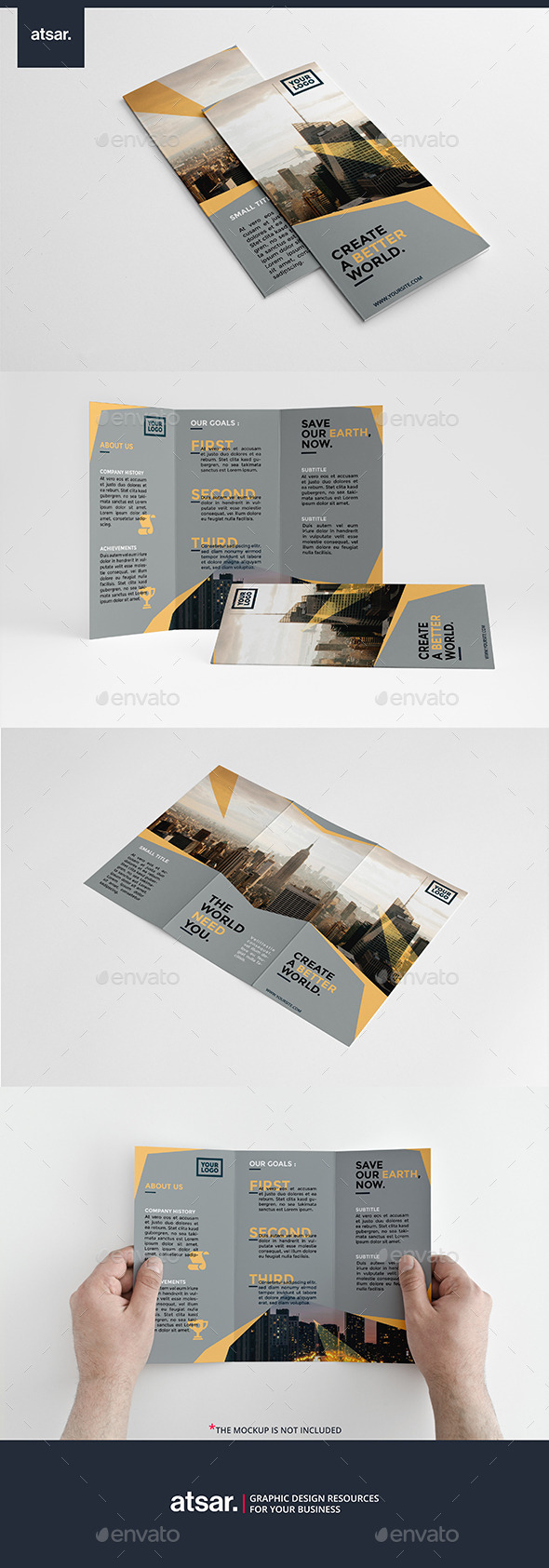 Simply Multipurpose Trifold - Corporate Brochures