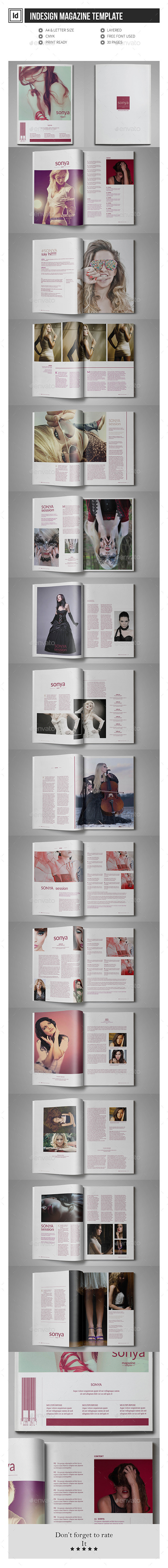 Multipurpose Magazine Template - Magazines Print Templates