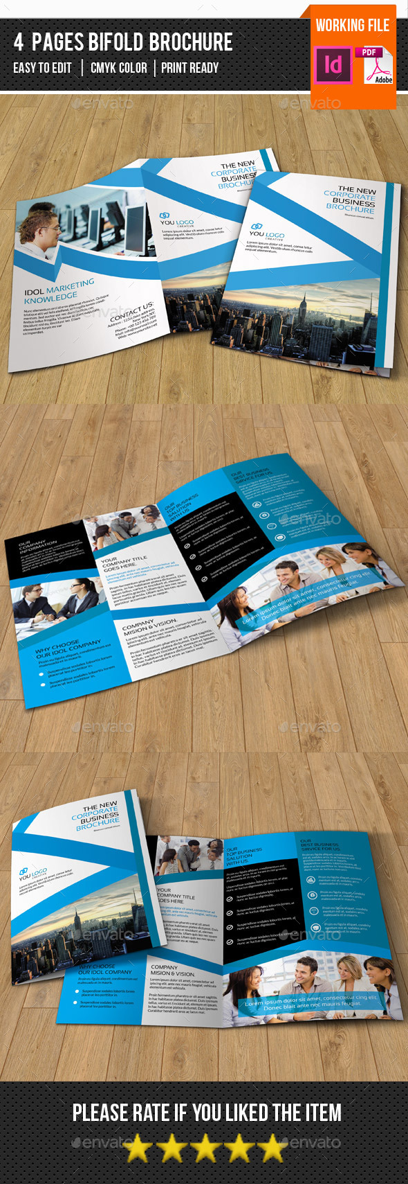 Corporate Brochure Template-V292 - Corporate Brochures
