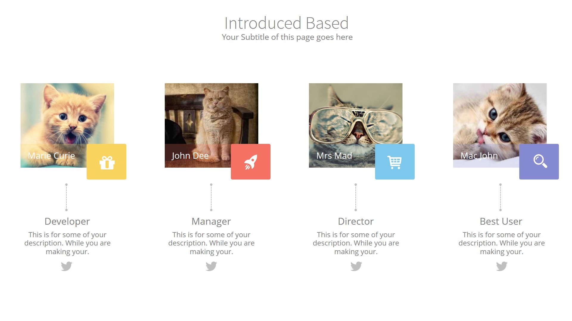 Photo Layout Powerpoint Presentation Template, Presentation Templates