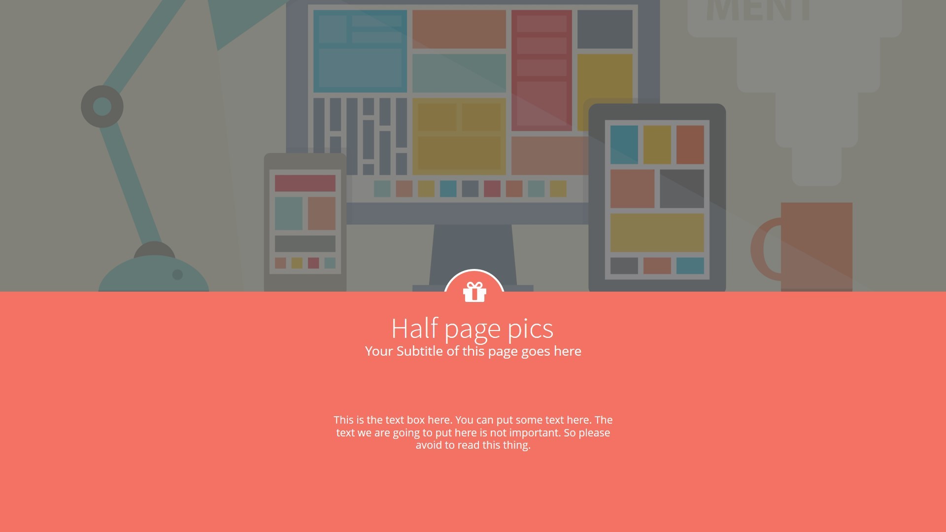 Photo Layout Powerpoint Presentation Template, Presentation Templates