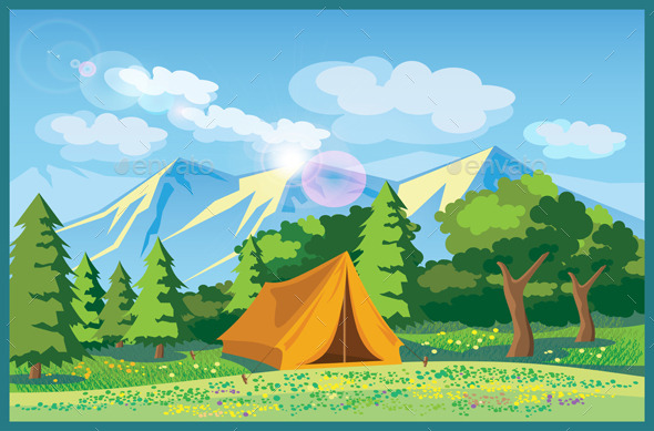 Picturesque Meadows - Travel Conceptual