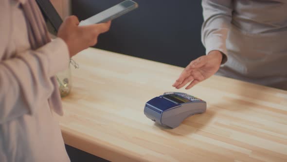 Using Terminal For Buying Coffee alt