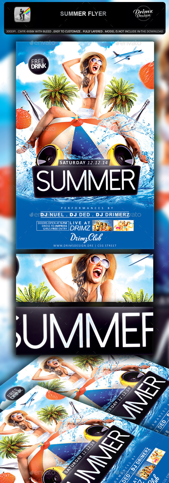 Summer Flyer - Events Flyers