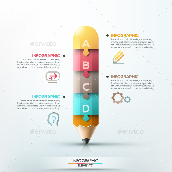 Modern Infographic Options Template - Infographics