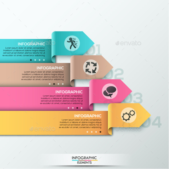 Modern Infographics Paper Template - Infographics