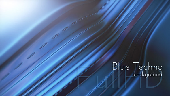 Blue Techno Animation alt