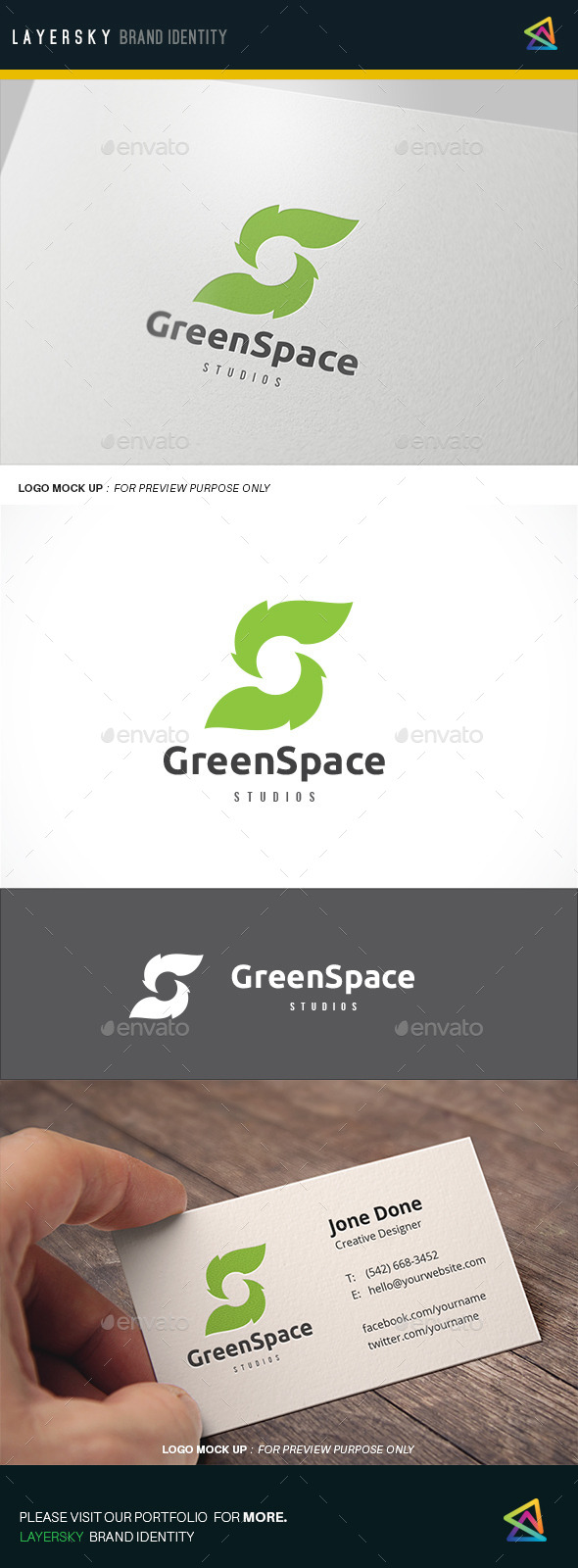 Green Space Logo - Nature Logo Templates