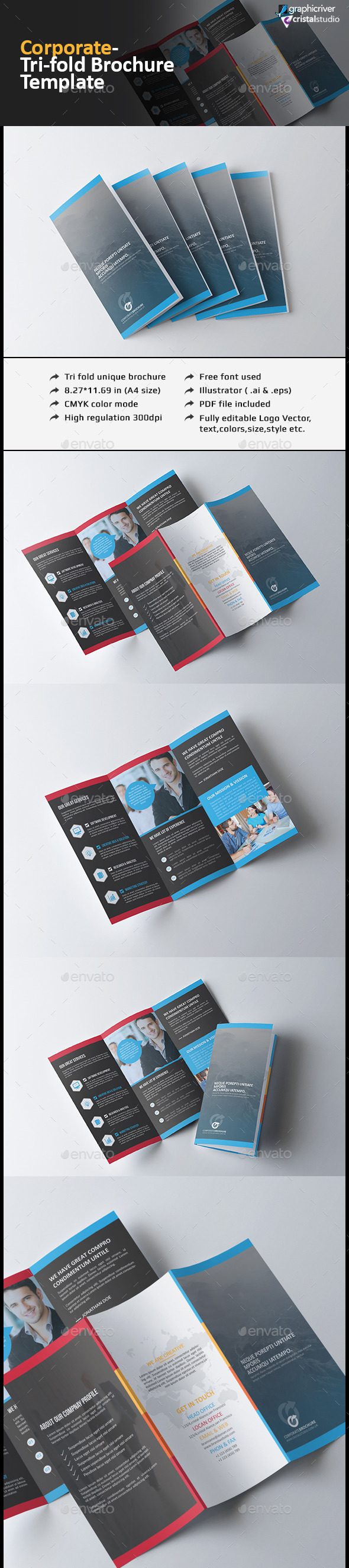 Tri-fold Brochure - Corporate Brochures