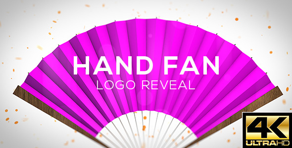 Hand Fan Logo - VideoHive 12363413