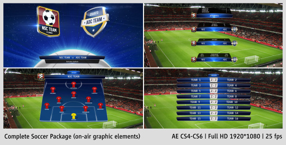 Complete On-Air Soccer - VideoHive 3593551