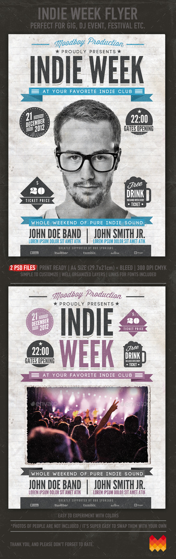Indie Week Flyer/Poster - Events Flyers