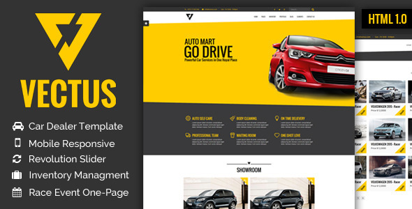 VECTUS - Car - ThemeForest 12364199