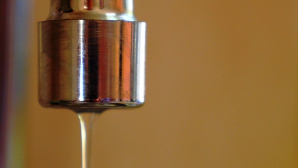 Water Leakage From The Tap, Stock Footage | VideoHive