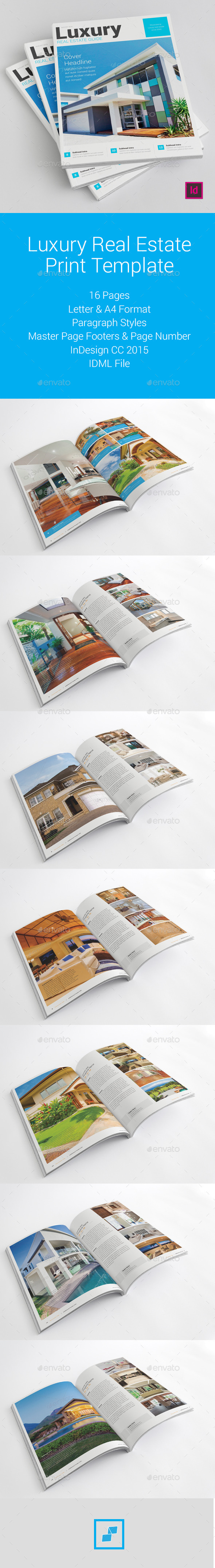 Luxury Real Estate Brochure - Informational Brochures