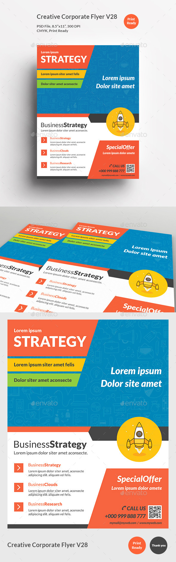 Creative Corporate Flyer V28 - Corporate Flyers