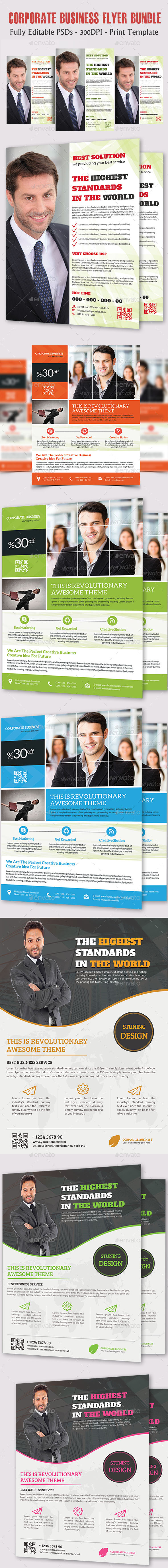 Corporate Business Flyers Bundle - Corporate Flyers