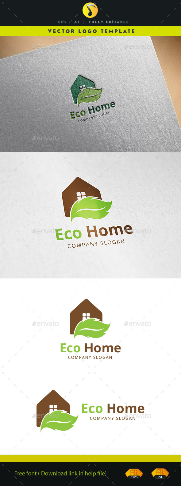 Eco Home Logo Eco Home Logo