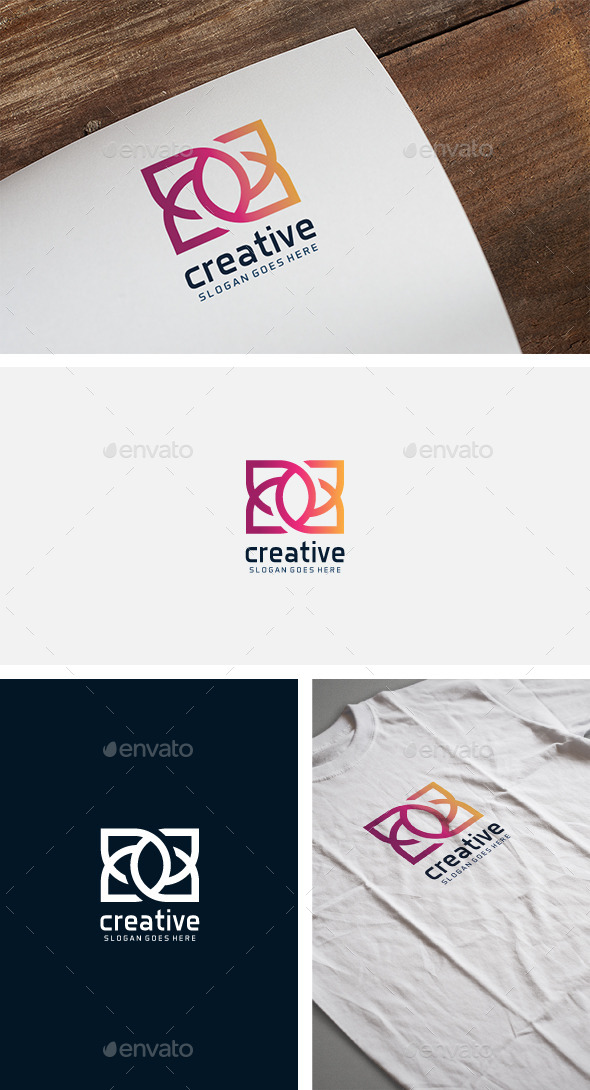 Creative Colorful Logo - Crests Logo Templates