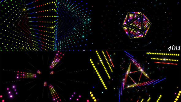 Color Led Space 4-Pack Color Led Space 4-Pack