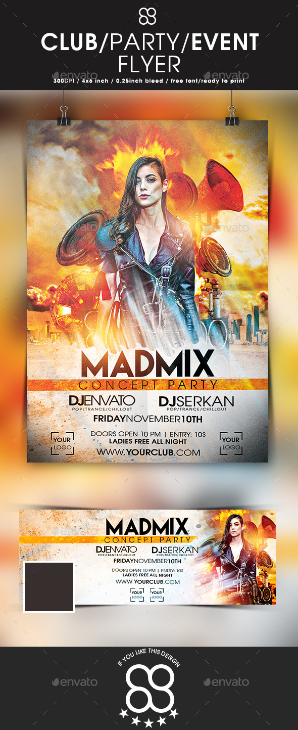 Mad Mix Concept Party - Clubs & Parties Events