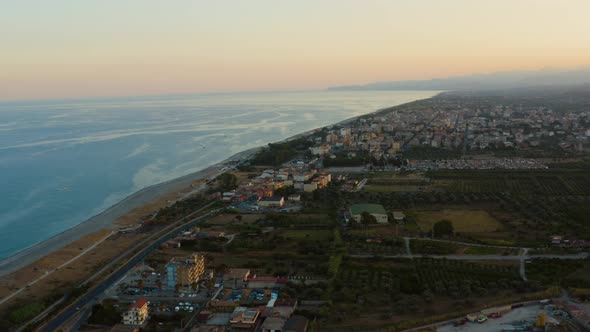 Aerial view of Locri  alt