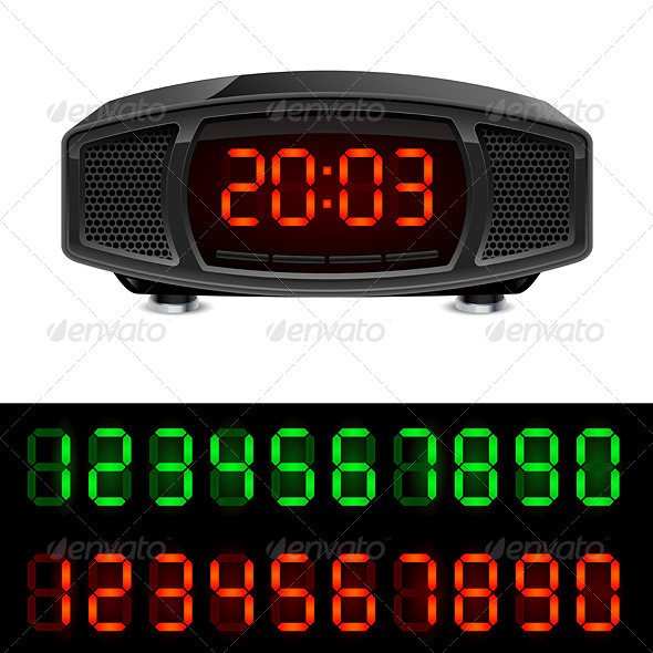 Radio alarm clock