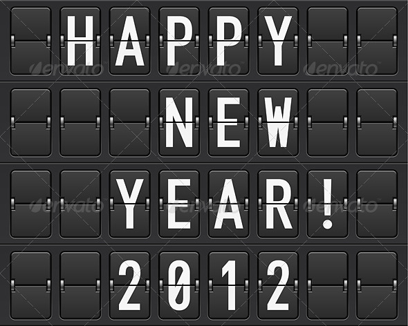 Scoreboard Happy New Year