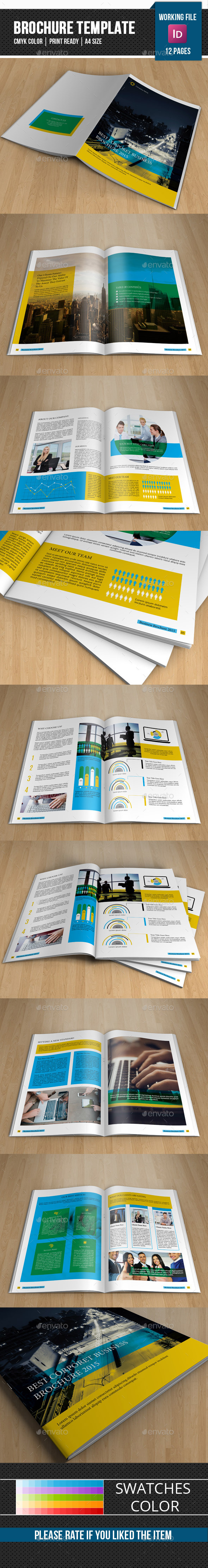 Business Brochure Template-V293 - Corporate Brochures