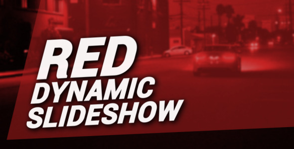 Red Dynamic Slideshow - VideoHive 12317594