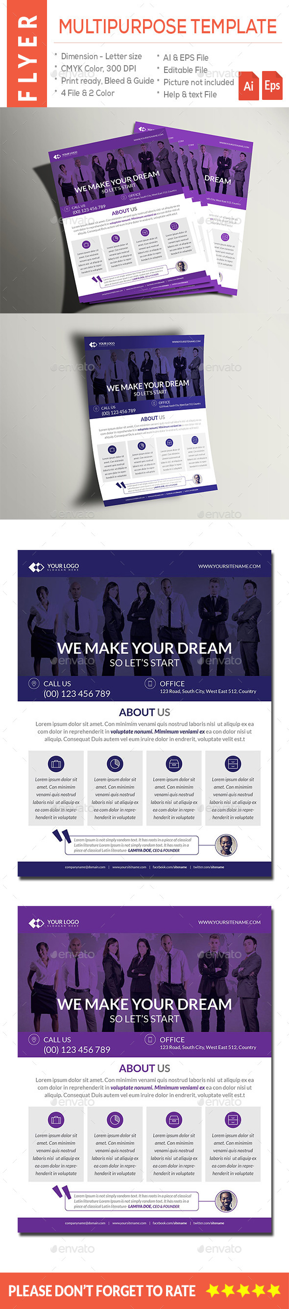 Corporate Business Flyer - Corporate Flyers