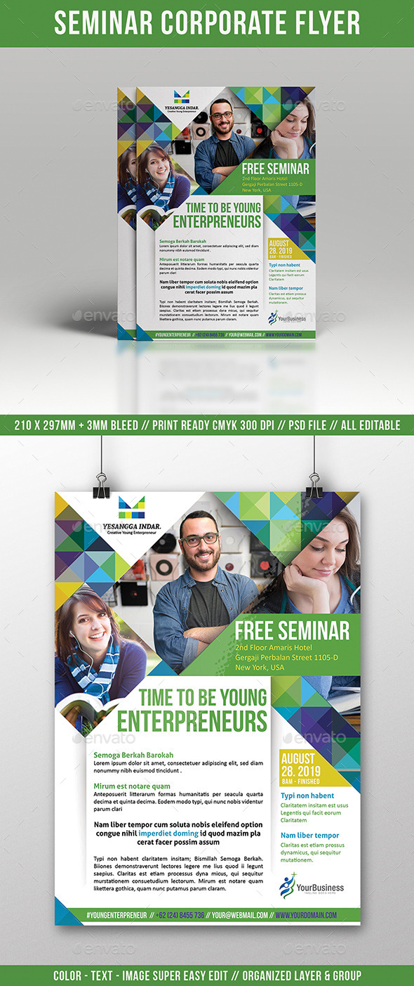 free home buyer seminar flyer template