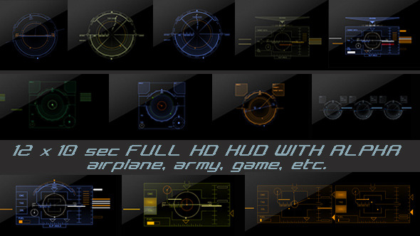 12 HUD Displays 12 HUD Displays