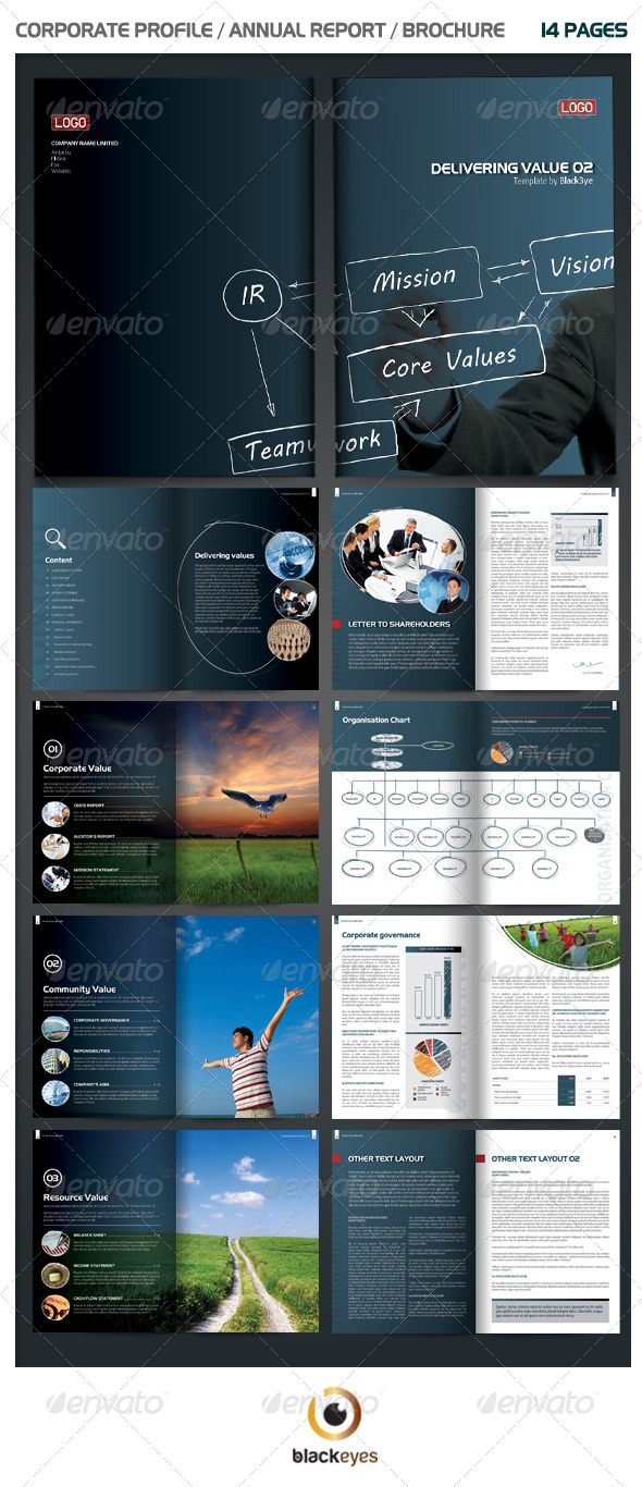 Unique Annual Report / Brochure - Corporate Brochures
