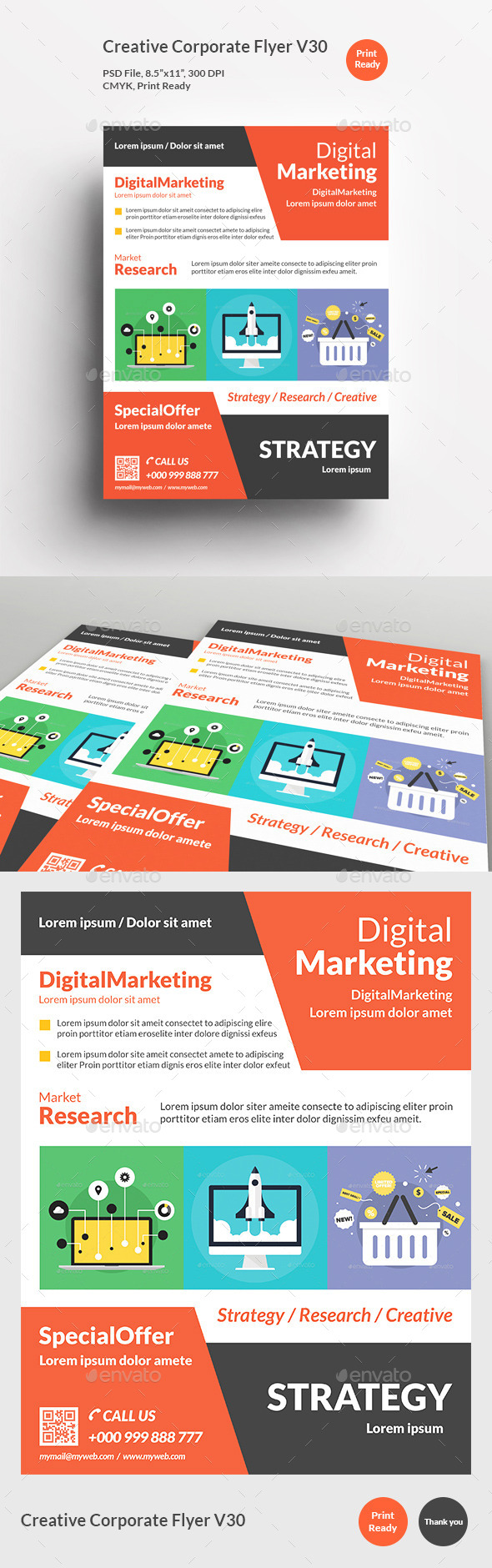 Creative Corporate Flyer V30 - Corporate Flyers