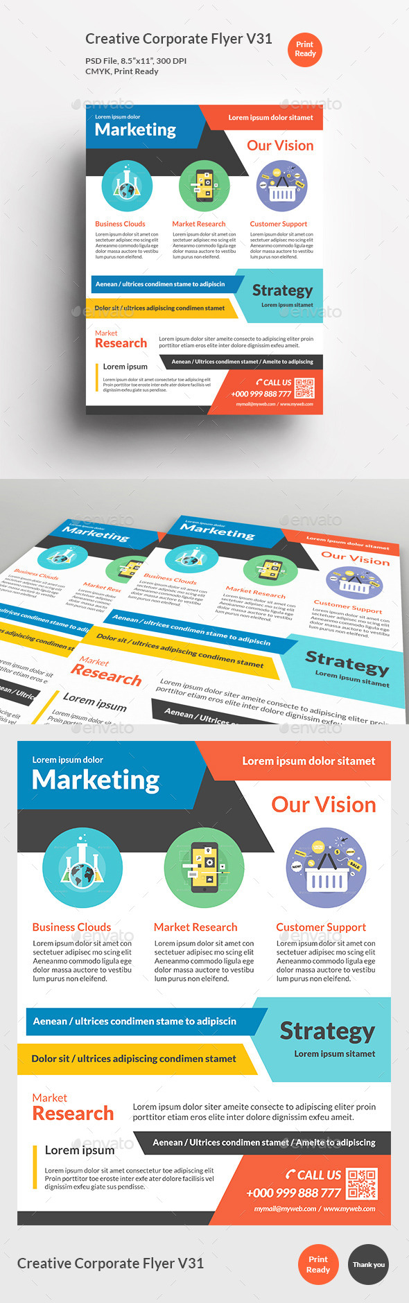 Creative Corporate Flyer V31 - Corporate Flyers
