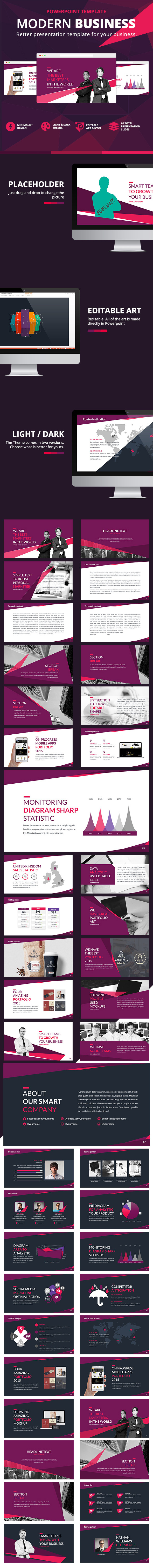Modern Business Presentation - Business PowerPoint Templates