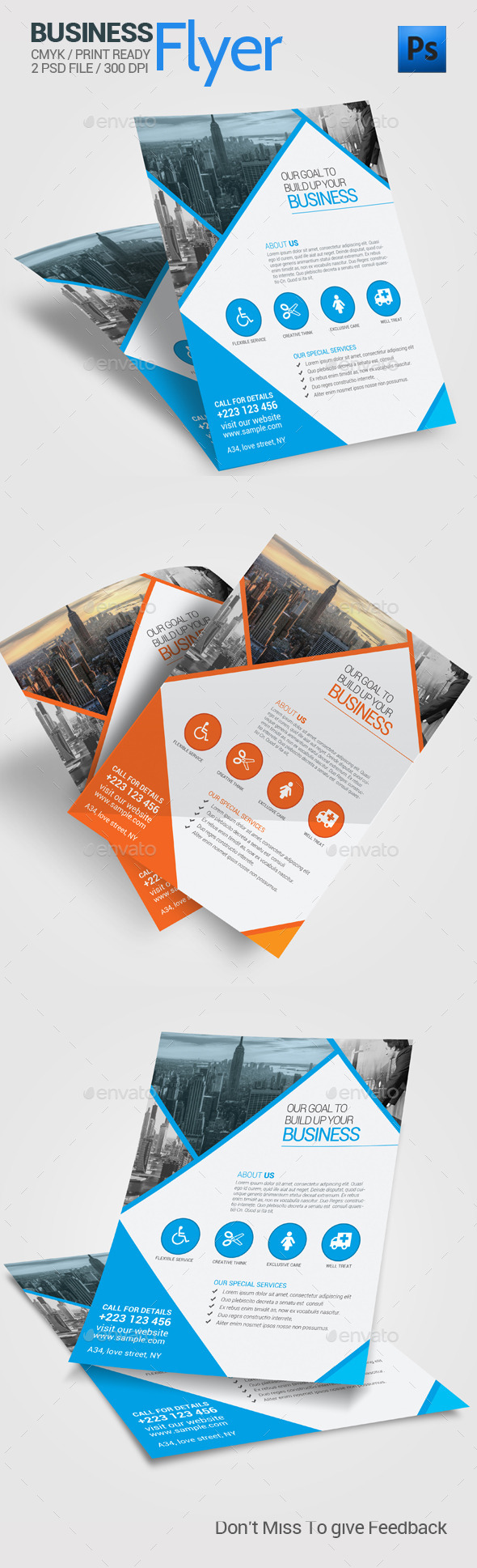Corporate Business Flyer - Flyers Print Templates