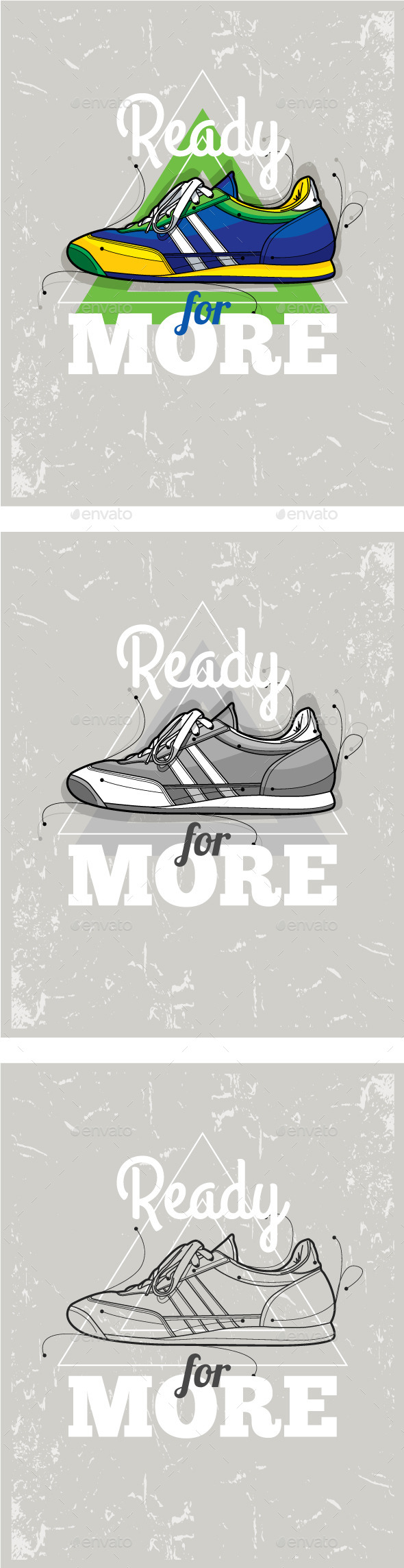 Hipster Graffiti Sneakers - Sports/Activity Conceptual