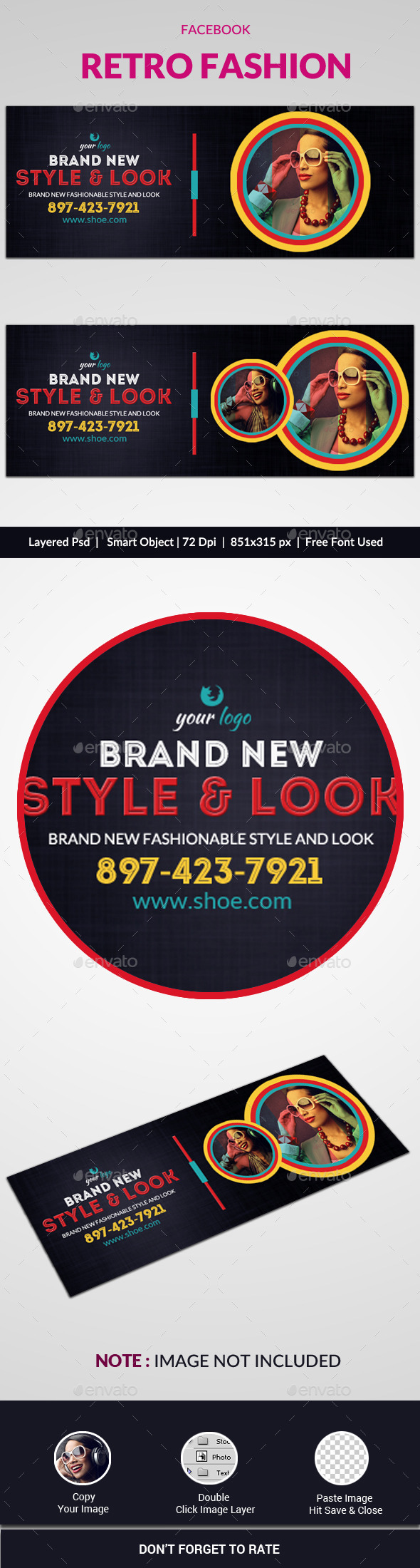 Retro Fashion Facebook Cover Retro Fashion Facebook Cover