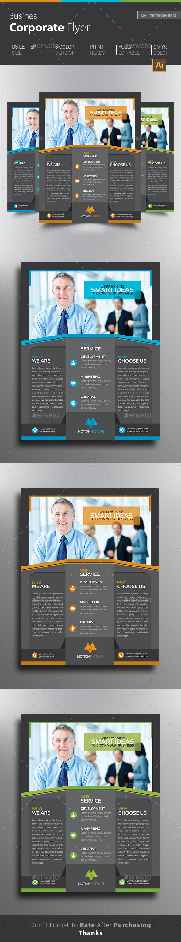 Business Corporate Flyer - Corporate Flyers