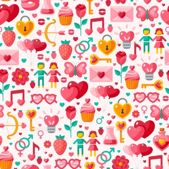 Valentine Seamless Pattern Valentine Seamless Pattern