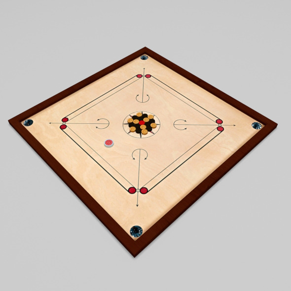 Carrom Board - 3Docean 12406227