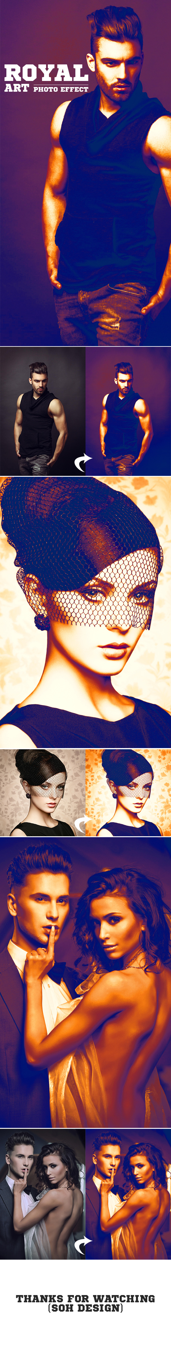 Royal Art Photo Effect - Photo Effects Actions