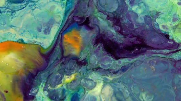 Abstract Colorful Fluid Paint Background 64